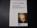 Qu'est-ce qu'une chose ?