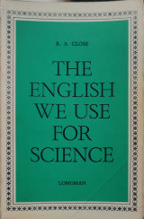 The english we use for science