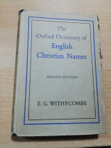 The Oxford Dictionary of English Christian Names