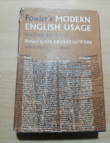 A Dictionary of Modern English usage