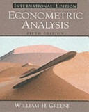 Econometric Analysis