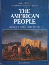 American People Creating a Nation and a Society