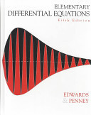 Elementary Differential Equations