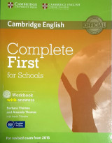 Complete First for Schools Workbook (with answers & Audio)