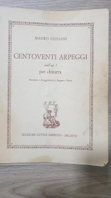 Centoventi arpeggi dall'op. 1 per chitarra