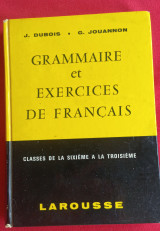 Grammaire et exercises de Francais