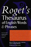 Roget's Thesaurus of English Words and Phrases