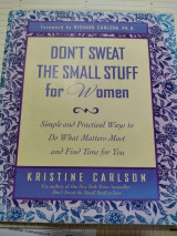 Don't sweat the small stuff for women