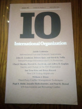 International Organization (vol. 50 / Number 4) , Autumn 1996