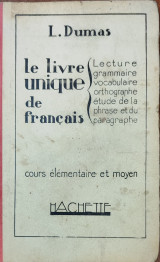 Le livre unique de français