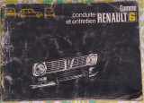 Renault 6 conduite et entretien (εγχειρίδιο χρήσης & συντήρησης)