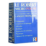 Le Robert micropoche Micro Robert Dictionnaire de la langue Francaise