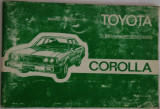 Toyota Corolla - Βιβλίο κατασκευαστή