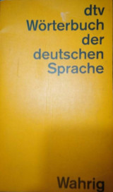 Dtv Worterbuch der Deutschen Sprache