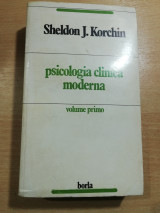 Psicologia Clinica Moderna, volume primo