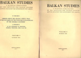 Balkan Studies, Volume 8, Number 1 & 2
