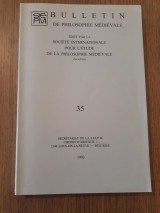 Bulletin de philosophie medievale, no. 35