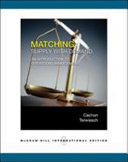 Matching Supply with Demand