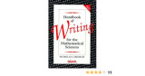 Handbook of Writing for the Mathematical Sciences