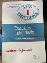 Sans frontieres: Vocabulary and exercises 1
