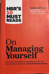 On managing yourself