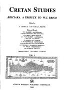 Cretan Studies Vol. 9