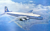 Κάρτα - Ολυμπιακή Αεροπορία - DC-6B