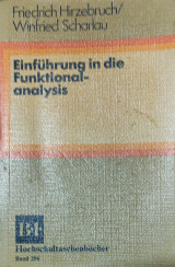 Einführung in die Funktionalanalysis .