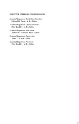 Essential Papers on Psychosis