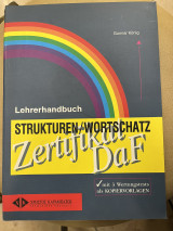 Lehrerhandbuch strukturen/wortschatz zertifikat daf