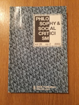 Philosophy & social criticism, vol. 28, no. 2 (2002)