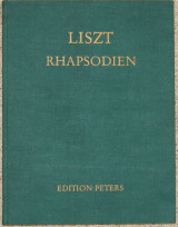 List Rhapsodien fur klavier No 1-No 16 / Edition Peters