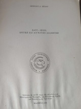 Kant-Hegel κριτική και δογματική διαλεκτική