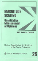 Magnitude Scaling