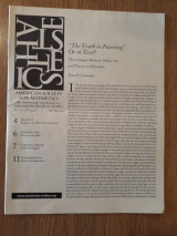 American Society for Aesthetics newsletter, vol. 19,3 (Winter 2000)