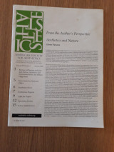 American Society for Aesthetics Newsletter, Vol. 29,2 (Summer 2009)