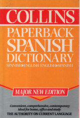 Collins Spanish-English, English-Spanish dictionary