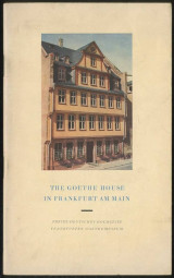 The Goethe House in Frankfurt Am Main