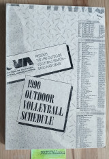 Ενιαίο Πρόγραμμα Για Το Βόλλεϋ μπολ The 1990 Outdoor Volleyball Season-Sand And Grass 1990 Outdoor Volleyball Schedule