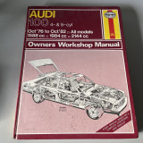 Audi Owners Workshop Manual