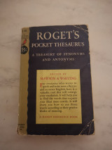 Rogets Pocket thesaurus
