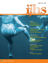 International Journal of Health Science: Volume 3 Issue 1