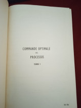 Commande optimale des processus …