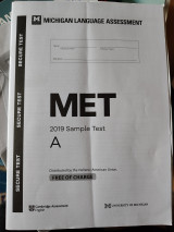 Met sample test 2019