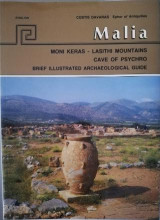 Malia -Moni Keras - Lasithi Mountains - Cave of Psychro: Brief Illustrated Archaeological Guide