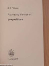 Activating the use of prepositions