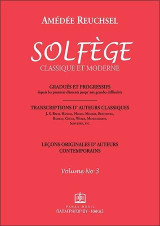 SOLFÈGE VOL. 3 CLASSIQUE ET MODERNE