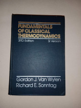Fundamentals Of Classical Thermodynamics