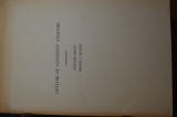 Outline of linguistic analysis