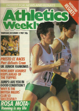 Athletics Weekly Magazine – 03 December 1987 - Στίβος